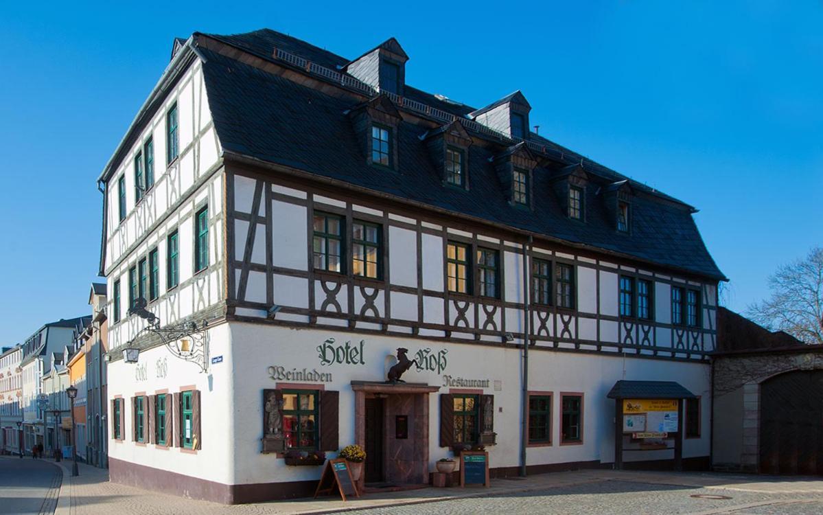 Hotel Ross Zwönitz Exterior foto